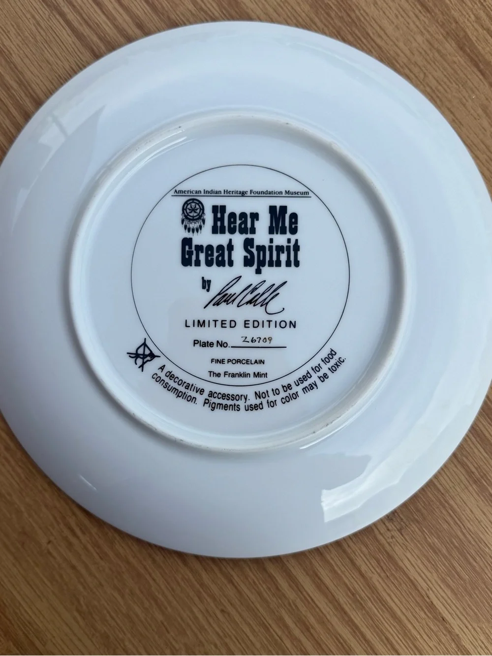 The Franklin Mint Vintage Collector Plate
